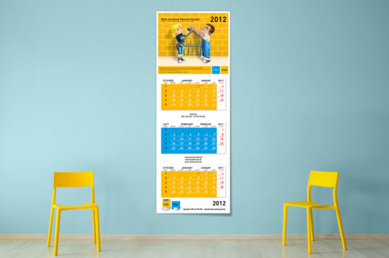 Kalendarze reklamowe Xella